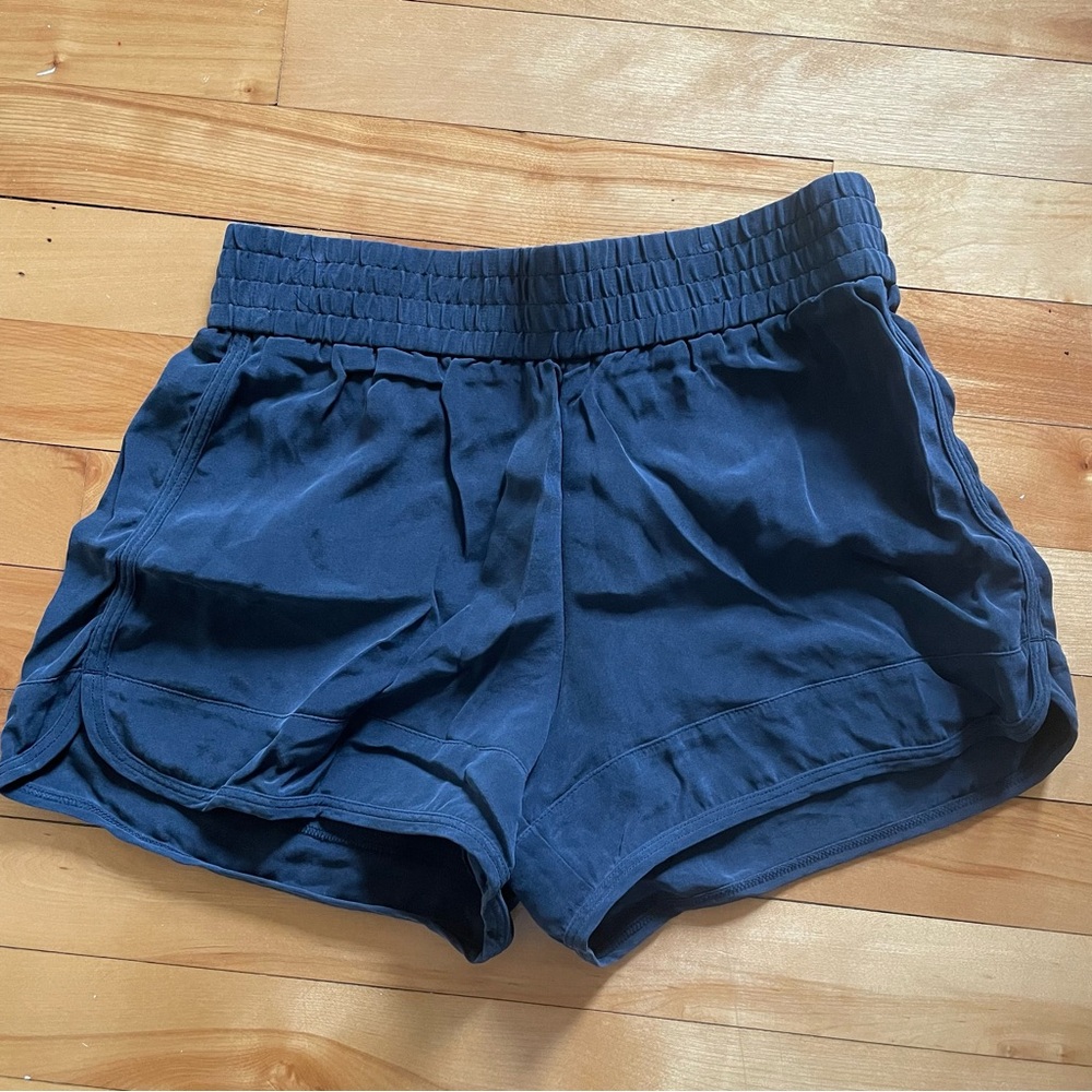 Kit and Ace Navy Blue Women Shorts